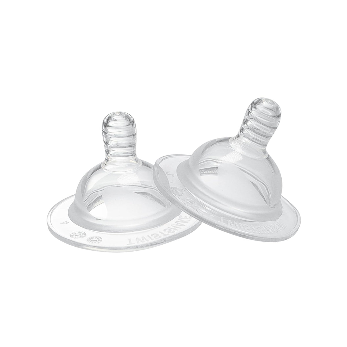 Twistshake lutipudeli lutt Anti-Kolik, suurus L, 2 tk, 4+ kuud, läbipaistev