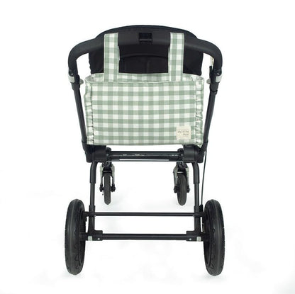 Walking Mum Remy stroller organizer, green, 32 × 17 × 12 cm