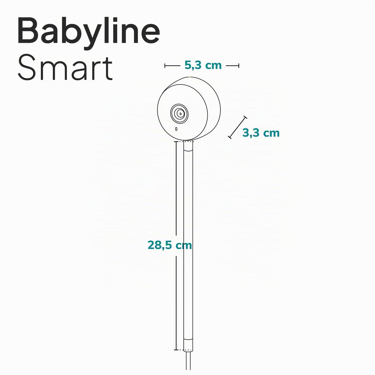 Lionelo Care Babyline Smart beebimonitor, must