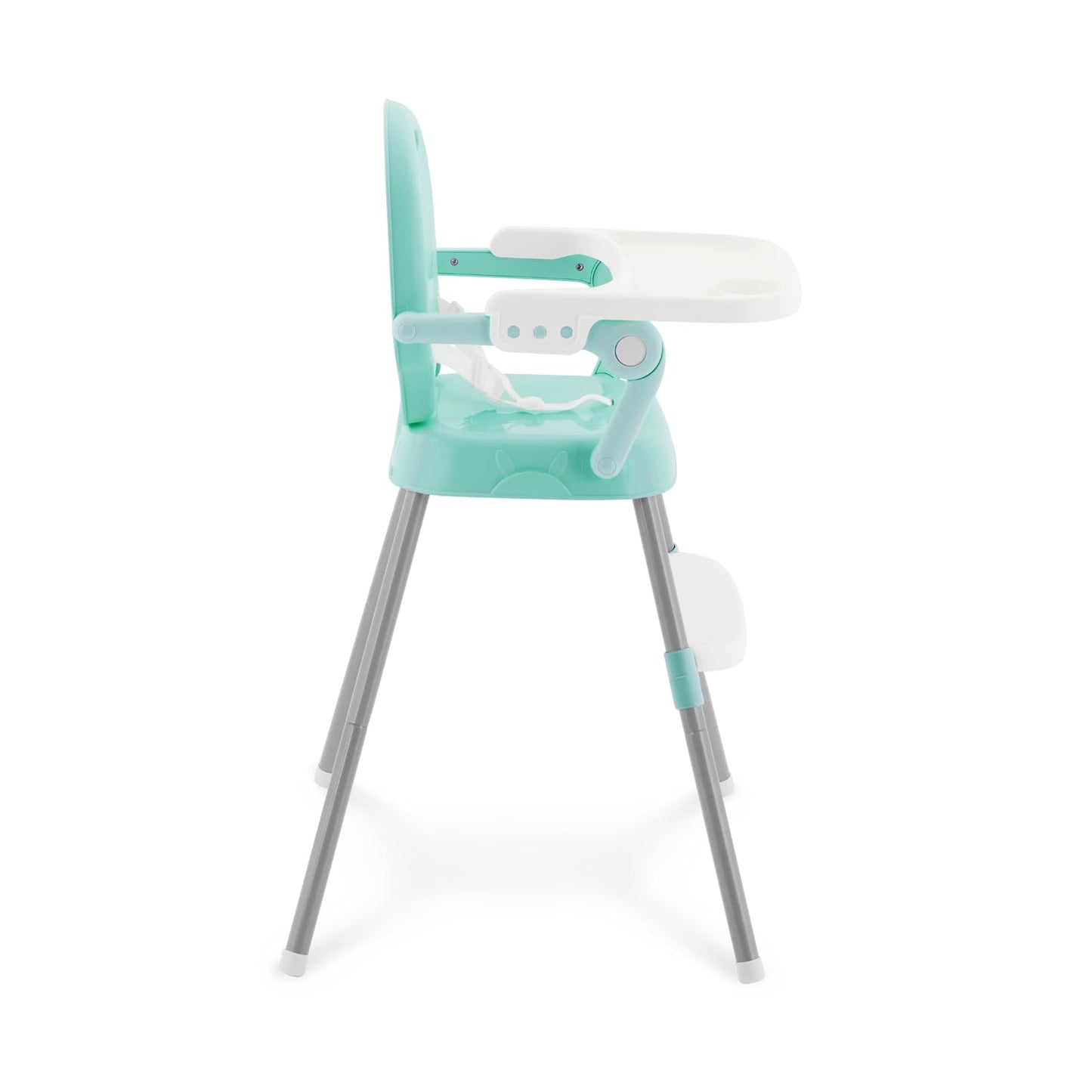 KikkaBoo Spoony 3-in-1 söögitool beebile, kokkupandav, eemaldatava kandikuga – münt