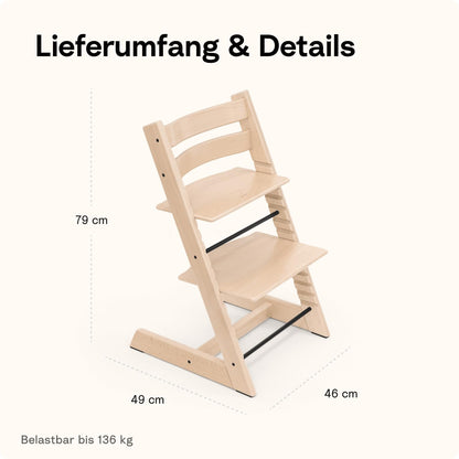 Stokke Tripp Trapp® kasvav söögitool, pöögipuit, naturaalne (Natural)