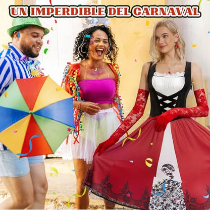 Punamütsikese costume for women, M, red