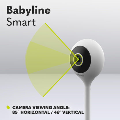 Lionelo Babyline Smart Wi-Fi beebimonitor kaamera öörežiimiga