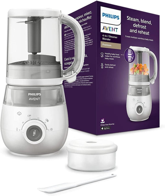 Philips Avent 4-in-1 Aurutaja ja Blender SCF883/01