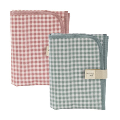 Walking Mum I Love Vichy kokkupandav mähkimisalus, roosa