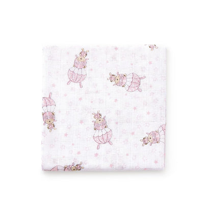 Interbaby puuvillased mähkmed 80 × 80 cm, 3 tk, roosa, mudel 98971-02