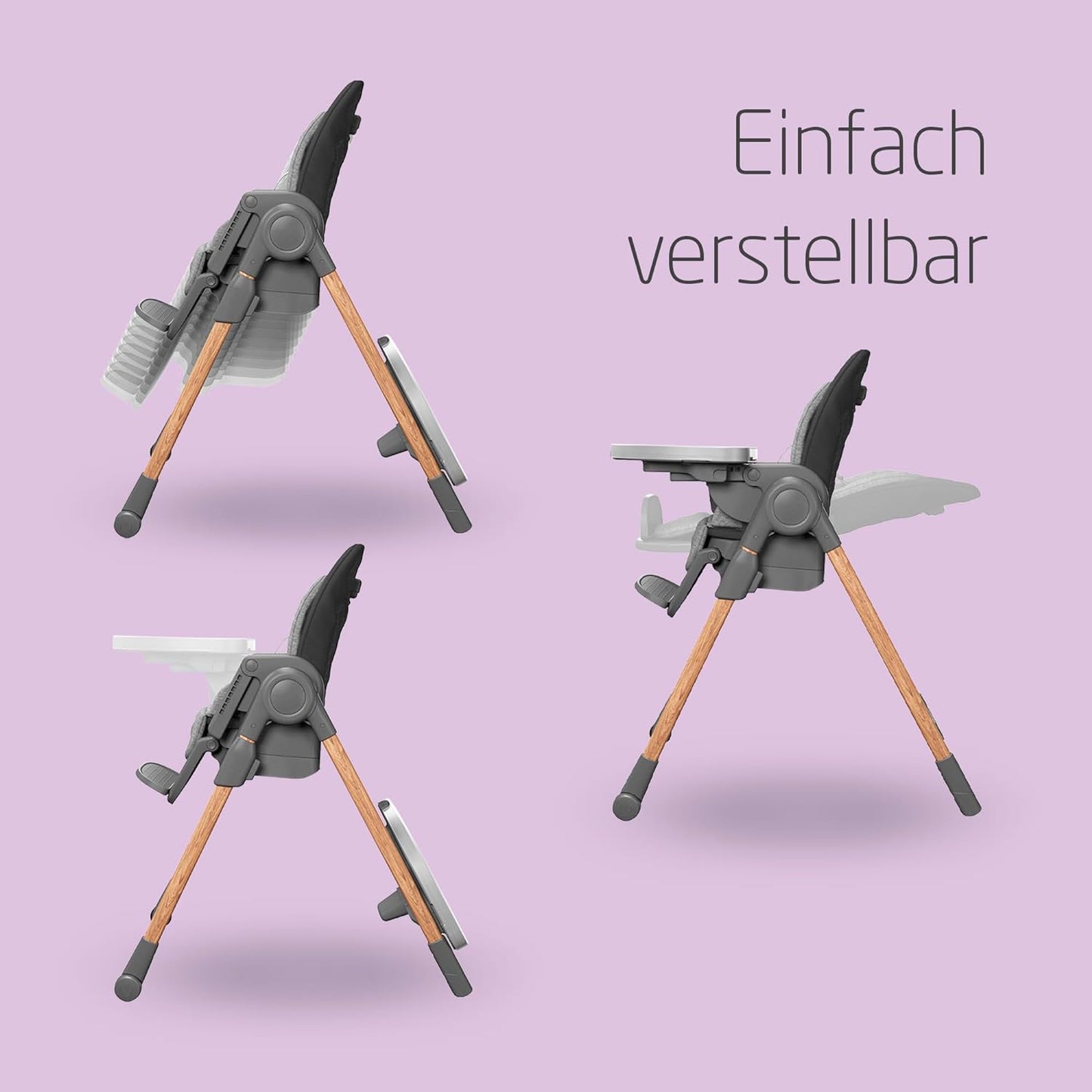 Maxi-Cosi Minla 6-ühes söögitool (Essential Graphite)