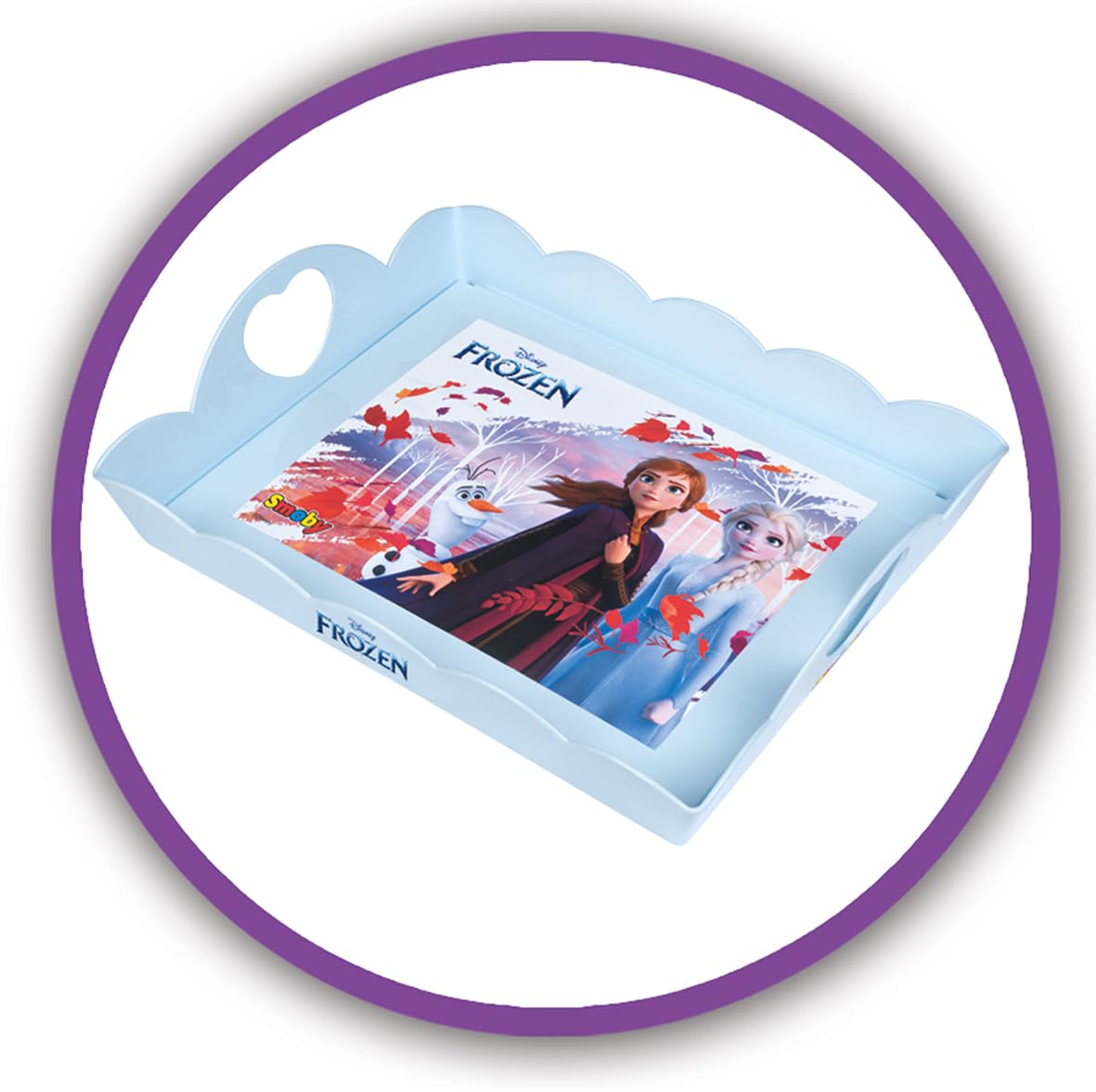 Smoby „Lumekuninganna” teeserviis kandikul, 10-osaline mängukomplekt