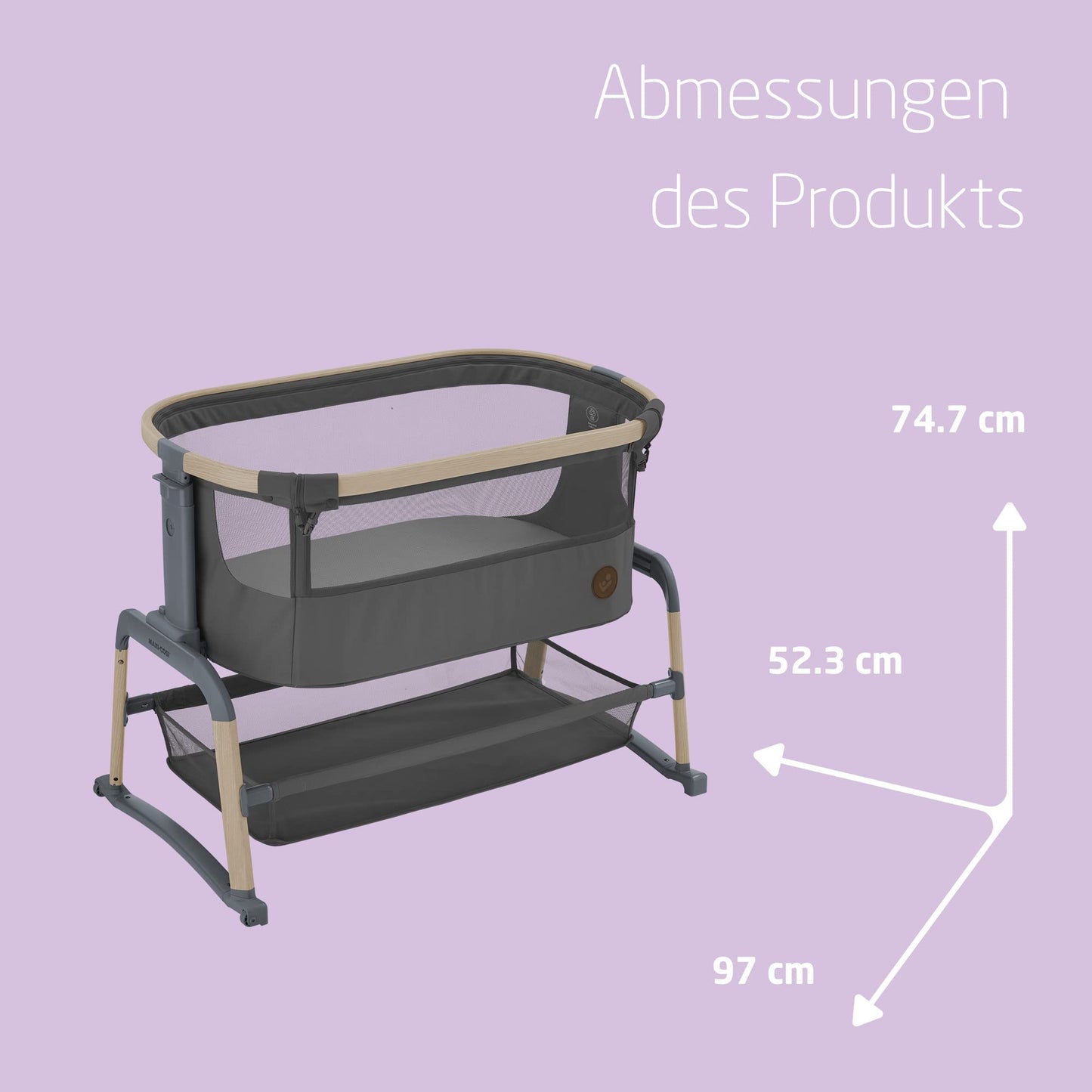 Maxi-Cosi Iora Air vooditasku, Beyond Grey, sünnist kuni 9 kg