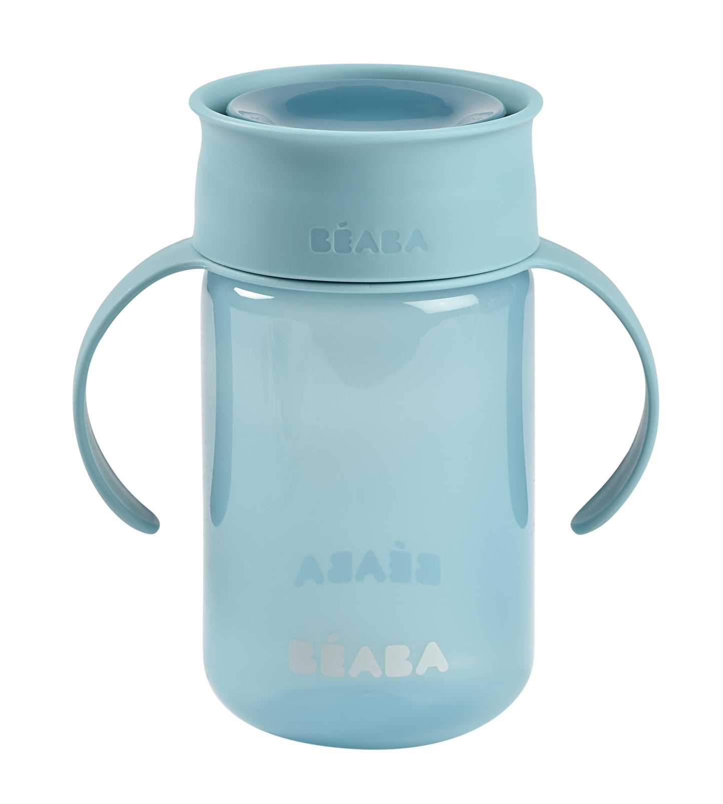 Béaba 360° õppetass anti-lekkesüsteemiga, 340 ml, sinine, alates 12 kuust