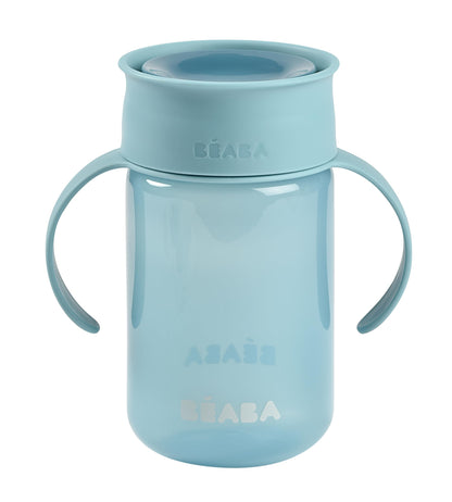 Béaba 360° õppetass anti-lekkesüsteemiga, 340 ml, sinine, alates 12 kuust