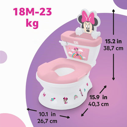 Bright Starts potiiste Minnie Mouse My Size 2-ühesüsteem, roosa, alates 18 kuust