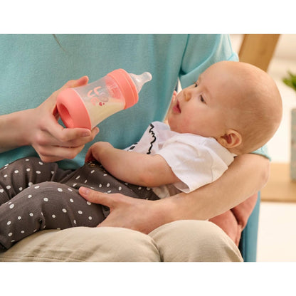 Chicco PERFECT 5 antikoolik-lutipudel 300 ml, roosa, 4+ kuud, Intui-flow süsteem