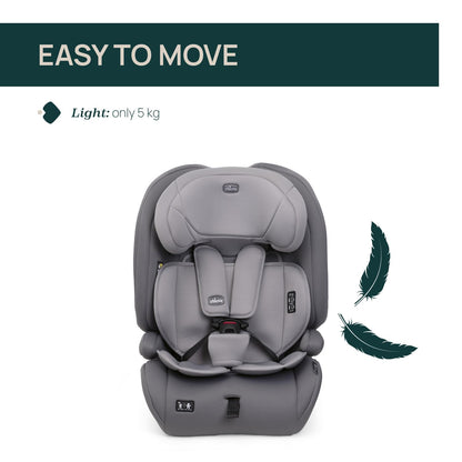 Chicco Gro Up i-Size turvatool 76-150 cm, 15 kuud kuni 12 aastat, ISOFIX, 5 kg, hall