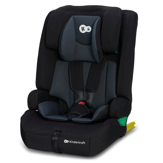 Kinderkraft Safety FIX2 i-Size turvatool 76–150 cm, Isofix, 15 kuud–12 a, must