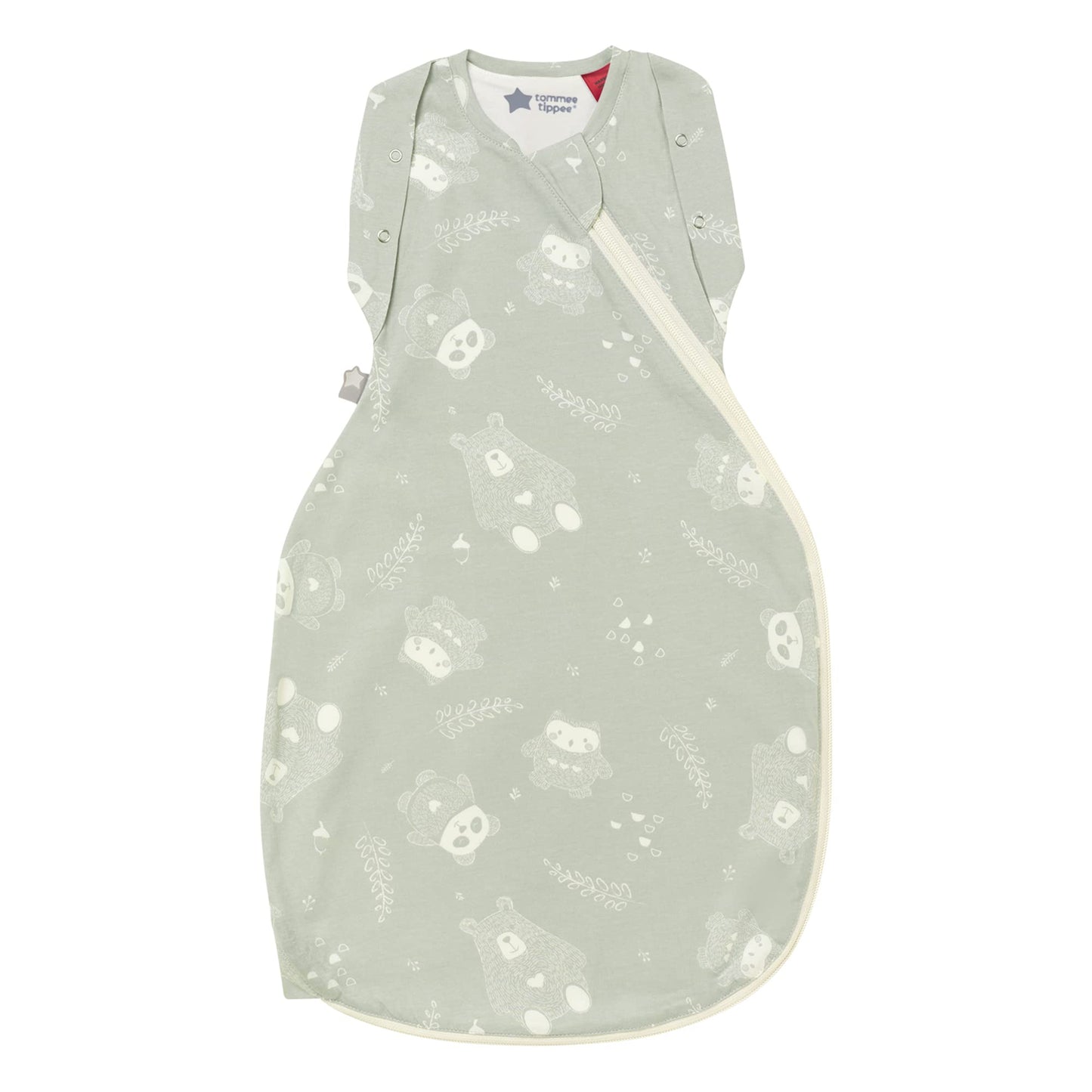 Tommee Tippee vastsündinu mähkimiskott (swaddle) 0–3 kuud, TOG 1.0 – Woodland Grofriends