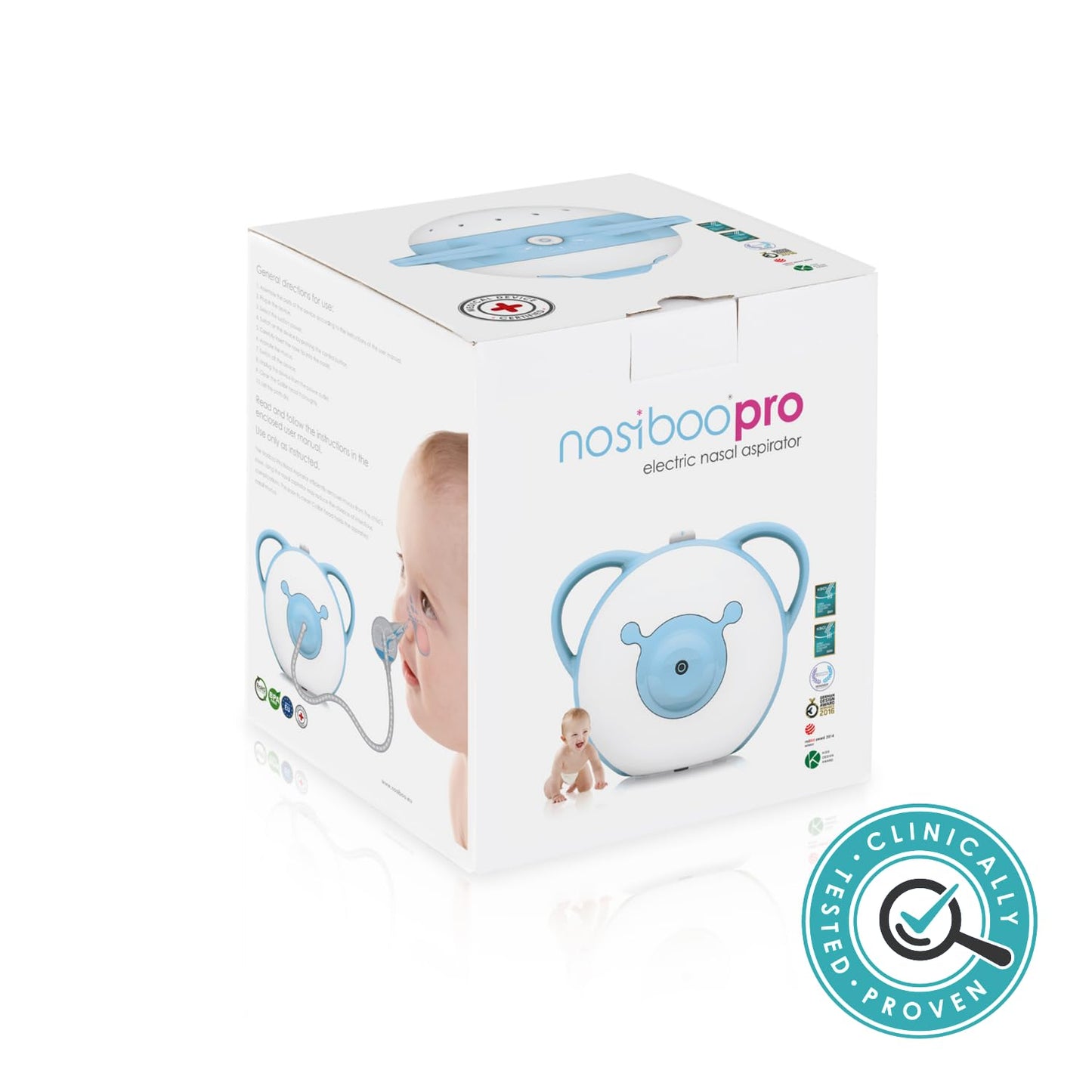 Nosiboo Pro elektriline ninaaspiraator beebidele ja väikelastele