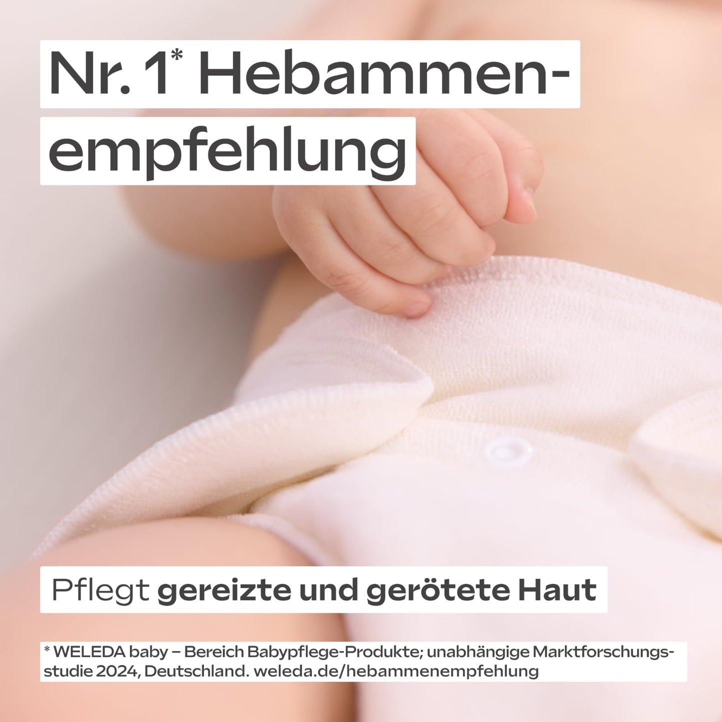 WELEDA Bio Baby Calendula mähkmepiirkonna kreem, 30 ml