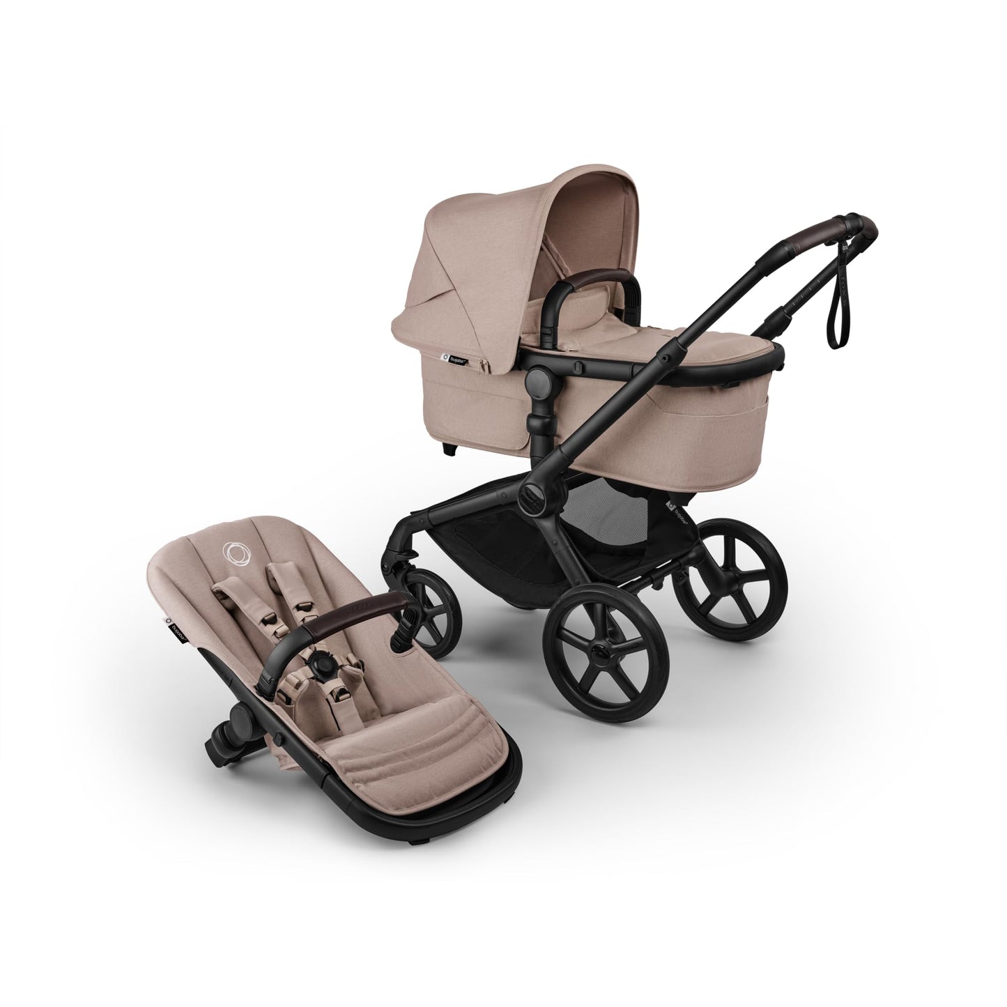 Bugaboo Fox 5 Renew 2-ühes lapsevanker, Desert Taupe Melange, 0+