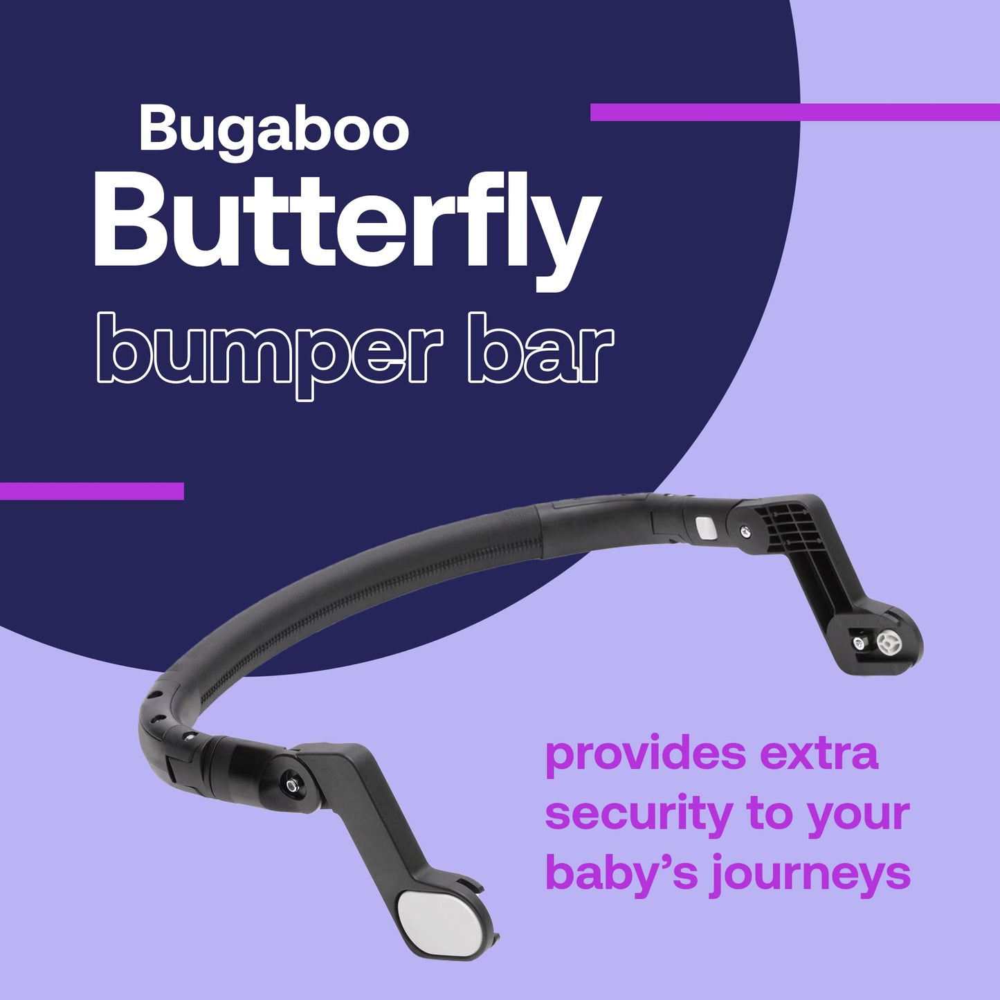 Bugaboo Butterfly turvapiire (ilma adapteriteta!), must