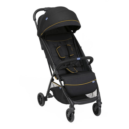 Chicco Glee jalutuskäru, must/kollane