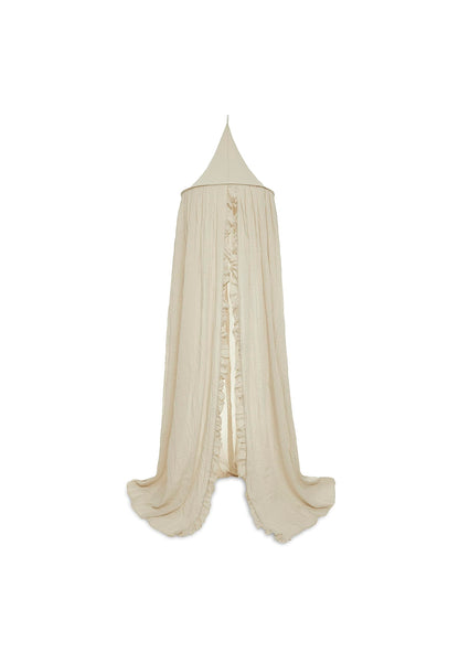 Jollein baldahhiin Vintage Ruffle Nougat, 245 cm