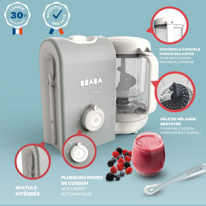 Béaba Babycook Express 4-ühes beebitoidumasin, 1250 ml, samet-hall