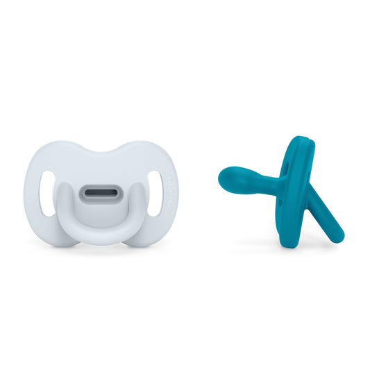 Suavinex Smoothie SX Pro ortodontiline silikoonlutt, 0-6 kuud, sinine 2tk