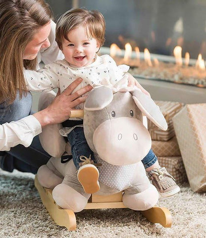 Nattou Cappuccino kiikhobune – eesli kujuline kiikloom (10–36 kuud)