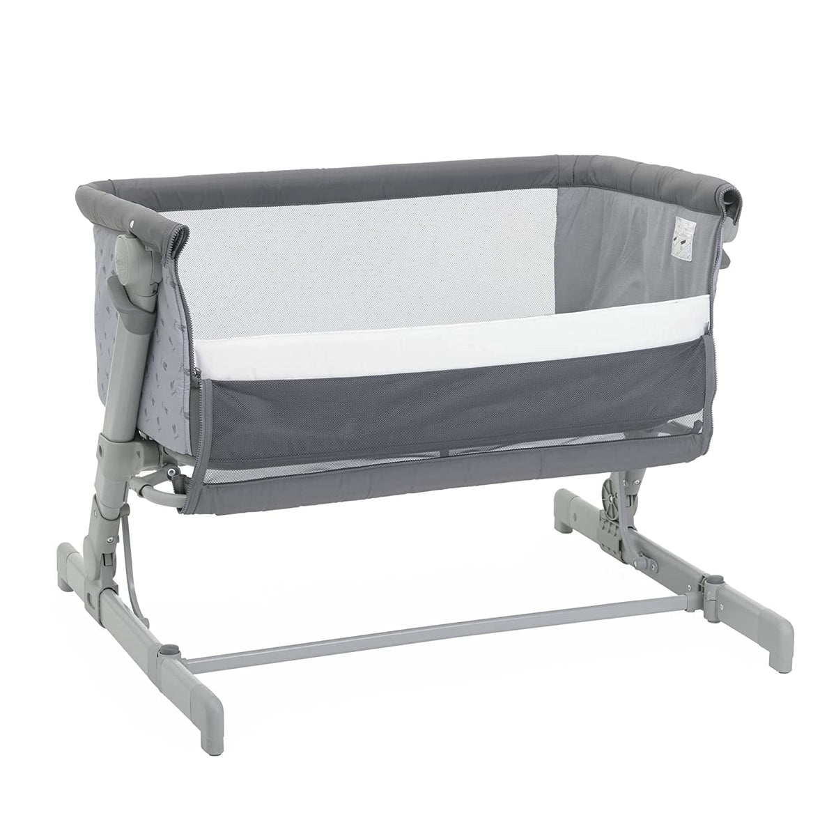 Chicco Next2Me Go vooditasku vastsündinutele, tumehall (Dark Grey), 0–6 kuud