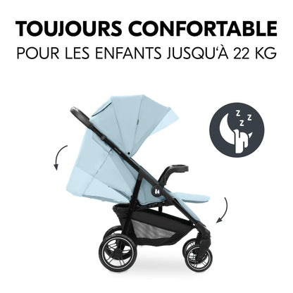 Hauck Shop N Care Compact jalutuskäru, kuni 25 kg, Dusty Blue
