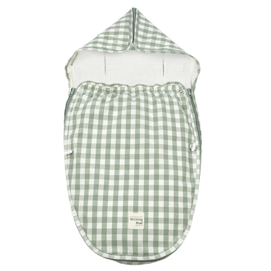 Walking Mum Remy 2-in-1 magamiskott universaalne, roheline, 36356