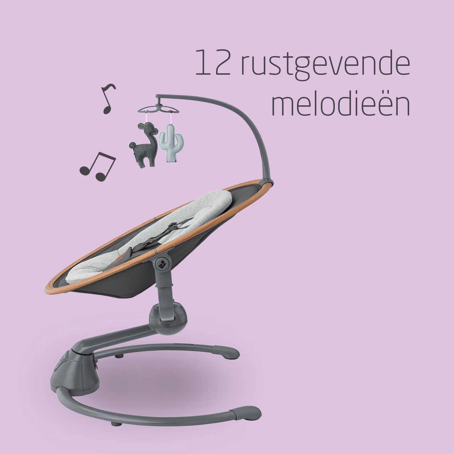 Maxi-Cosi Cassia elektriline beebikiik, 0–6 kuud, 9 kg, 360° pöörlev iste, Essential Graphite