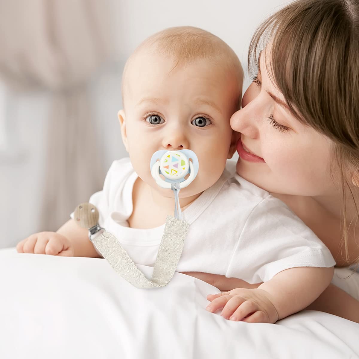 Ruby kangast lutiketi komplekt, 3 tk, puidust klambriga