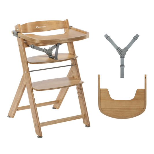 Bebeconfort Timba 2 söögitool, Natural Wood, 6+ kuud, kuni 110 kg