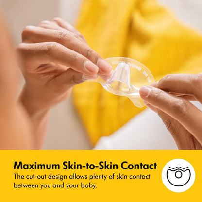Medela Contact rinnanibukaitsmed silikoonist, 20 mm, 2 tk, läbipaistev