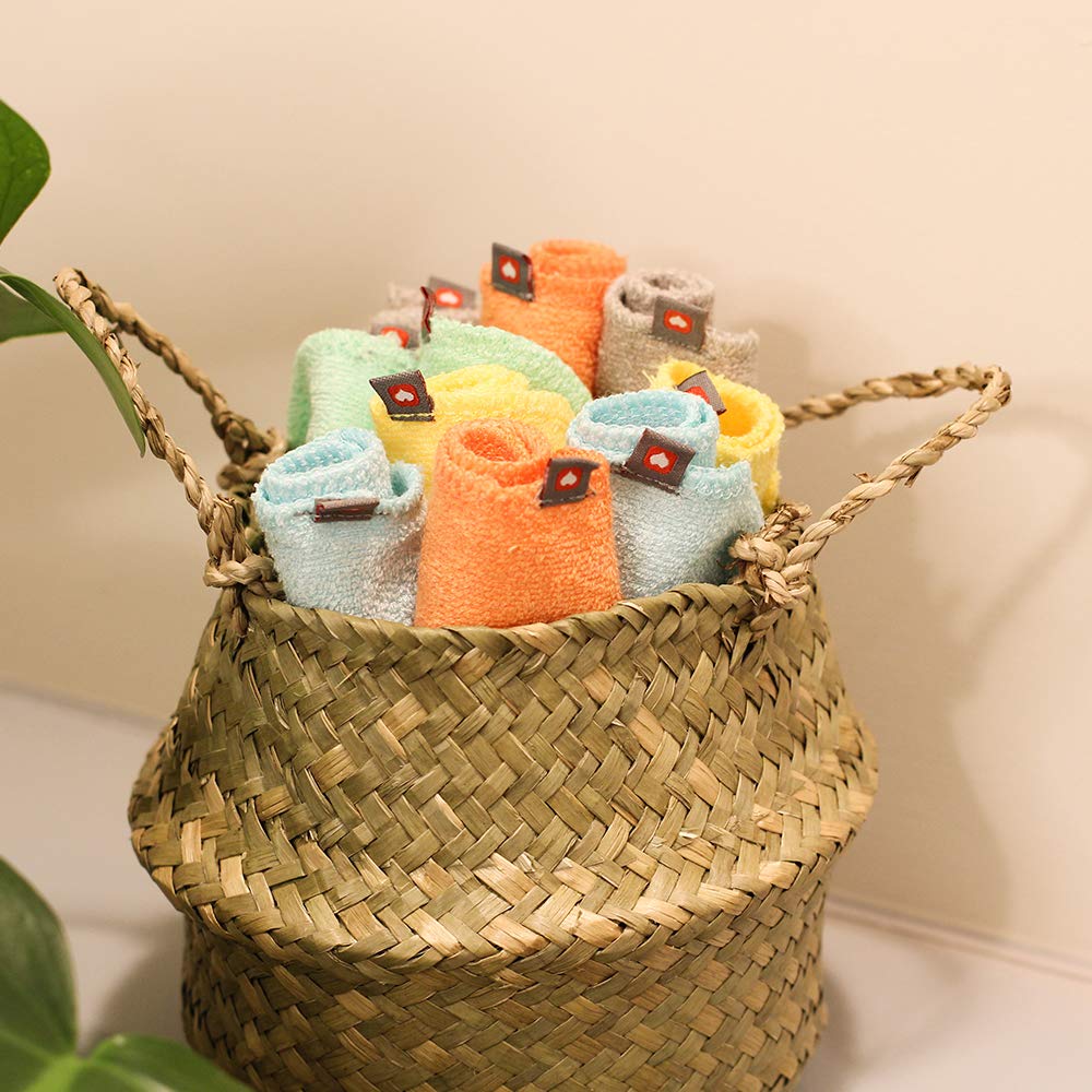 Close Pop-in korduvkasutatavad bambusest lapid, 10 tk, pastelltoonid