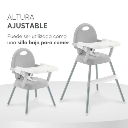 KikkaBoo SPOONY 3-in-1 söögitool, hall