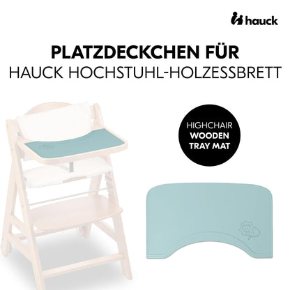 hauck silikoonist alus Alpha+ ja Beta+ Wooden Tray jaoks, Lion Mint