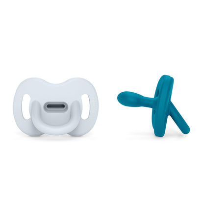 Suavinex Smoothie SX Pro ortodontiline silikoonlutt, 6–18 kuud, sinine 2tk