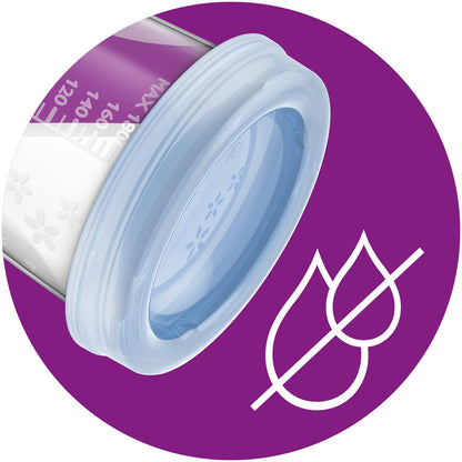 Philips Avent toidusäilitustopsid 180/240 ml + lusikas, 20 tk