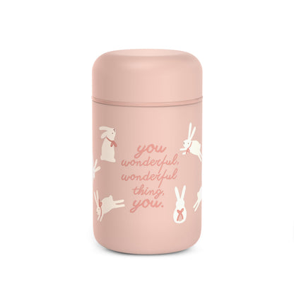 SUAVINEX Wonderland toidutermos beebitoidule 400 ml, roosa (Rose)