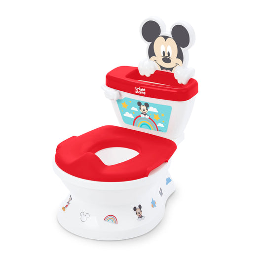 Bright Starts Disney Baby Micky Maus My Size pott 2-in-1, punane, 18+ kuud