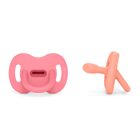 Suavinex SX Pro silikoonist luttide komplekt, 0–6 kuud, roosa 2tk