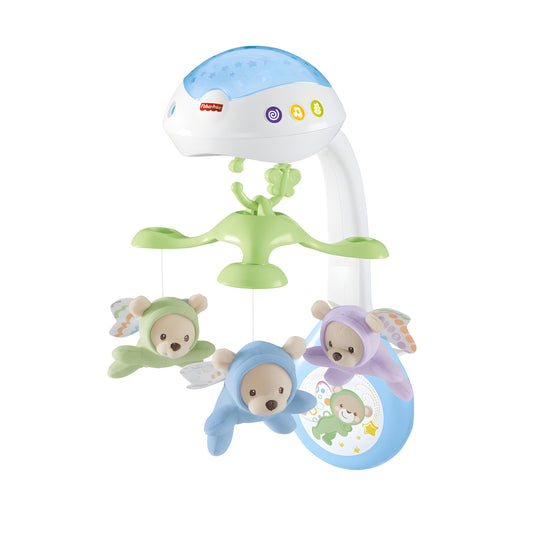 Fisher-Price Butterfly Dreams 3-ühes voodikarusell