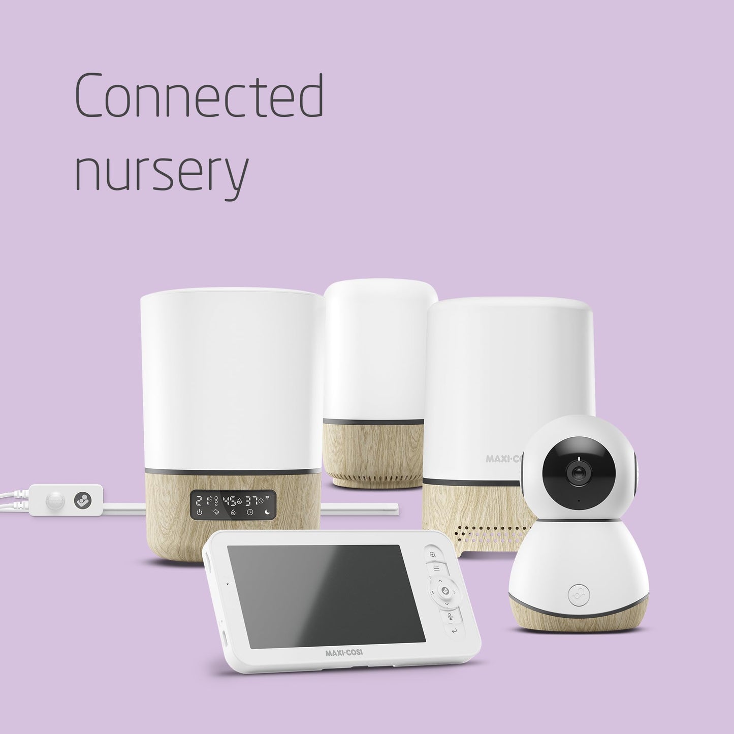 Maxi-Cosi See nutikas videobeebimonitor 1080p HD, Wi-Fi ja äpijuhtimisega