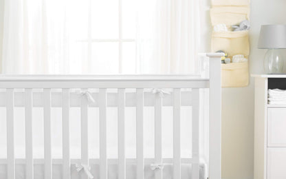 BreathableBaby AirflowBaby Essential võrevoodi võrgust voodipiire 120 x 60 cm või 140 x 70 cm, valge