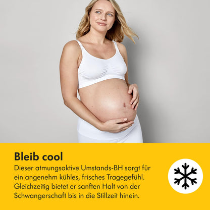 Medela Keep Cool rasedus- ja imetamisrinnahoidja, õmblusteta, Chai, 101044249