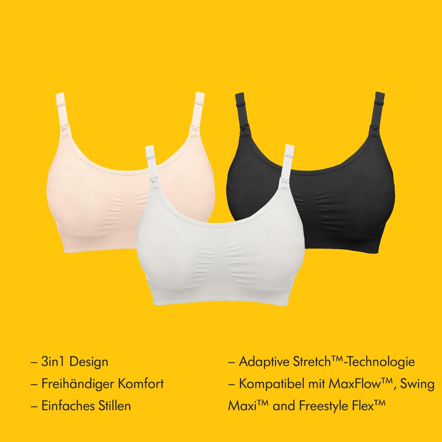 Medela 3-in-1 imetamis- ja pumpamisrinnahoidja Chai L