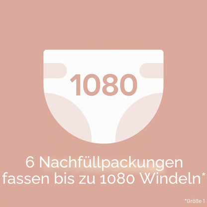 Angelcare Windeleimer ümmargused täitekassettid 6 tk